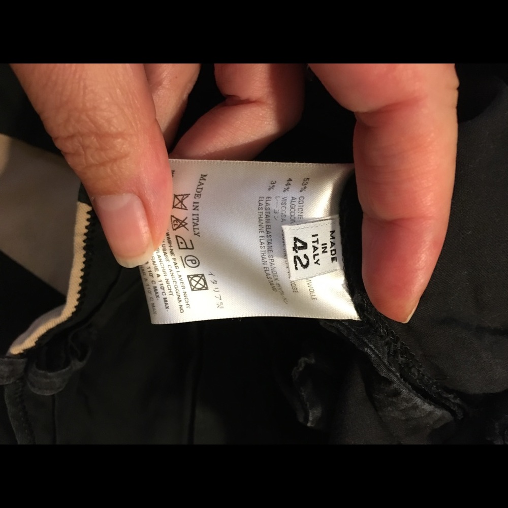 Black straight pants - Picture 5 of 11